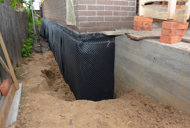 Expert waterproofing evaluation at a Erwin, NC property